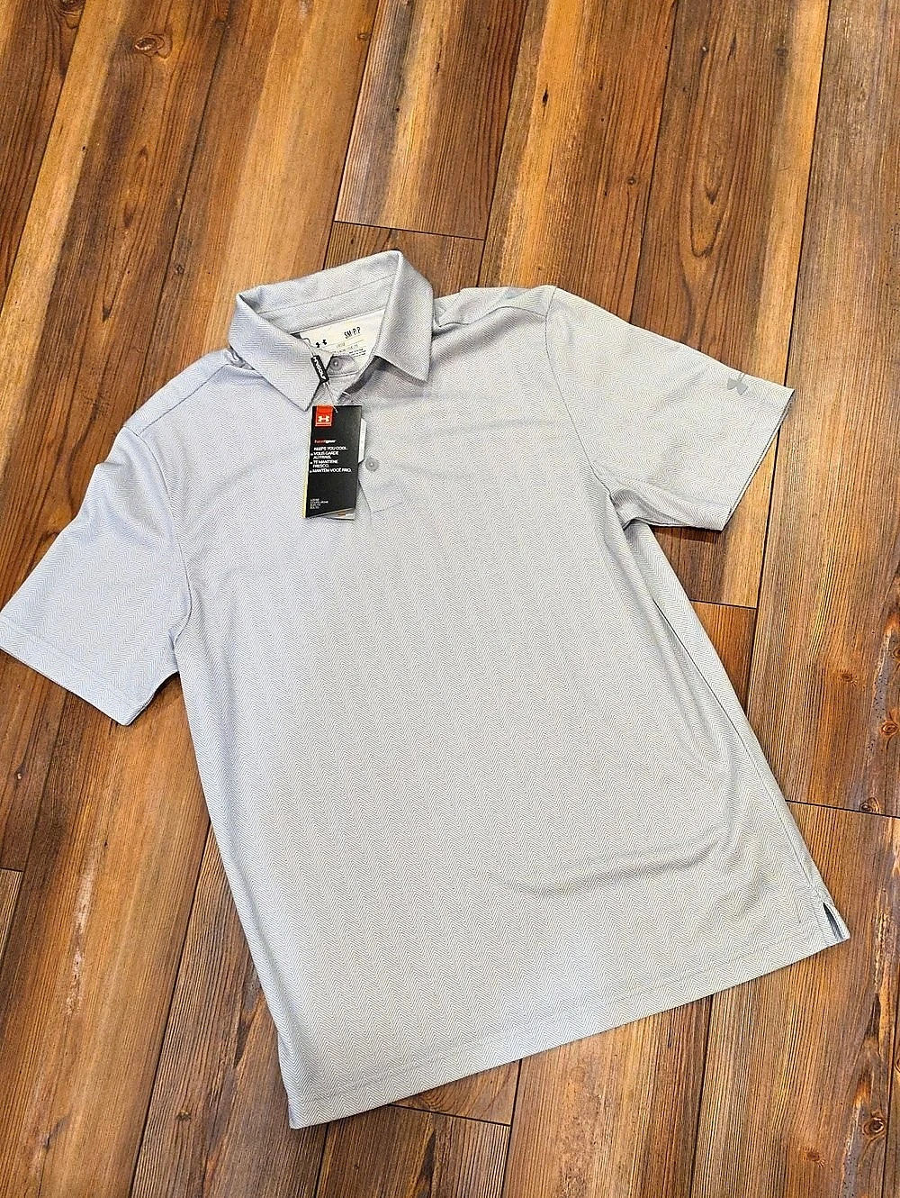 🆕 Under Armour Men's Polo Shirt Gray